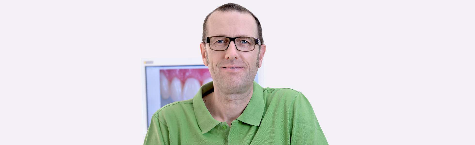 Zahnarzt Stefan Mewes Portaitaufnahme